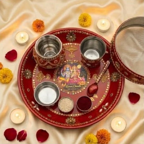 Vishnu Lakshmi thali set